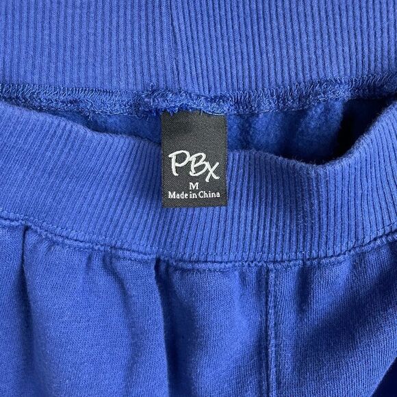 PBX Basics Blue Sweatpants Size M EUC - Picture 3 of 5